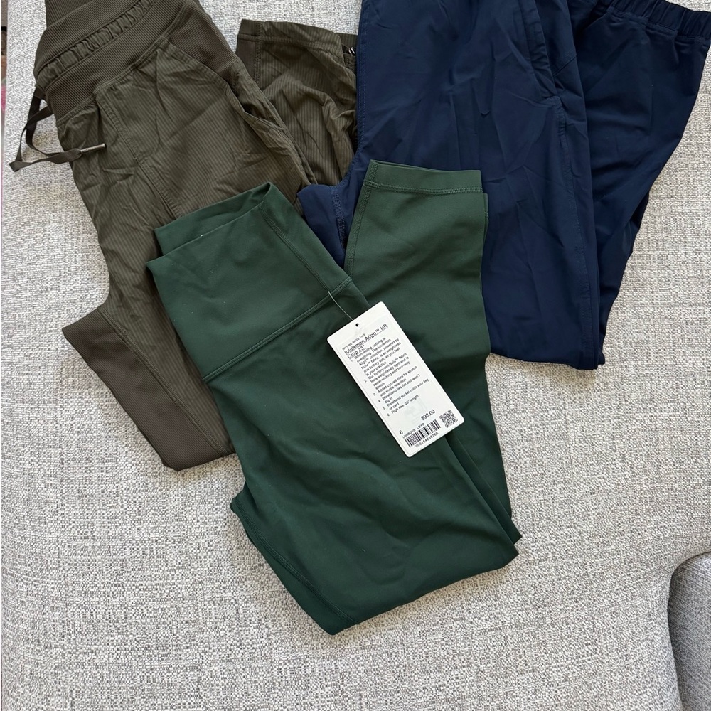 Lululemon Align High-Rise Crop 23" in Legacy Green - Picture 4 of 4